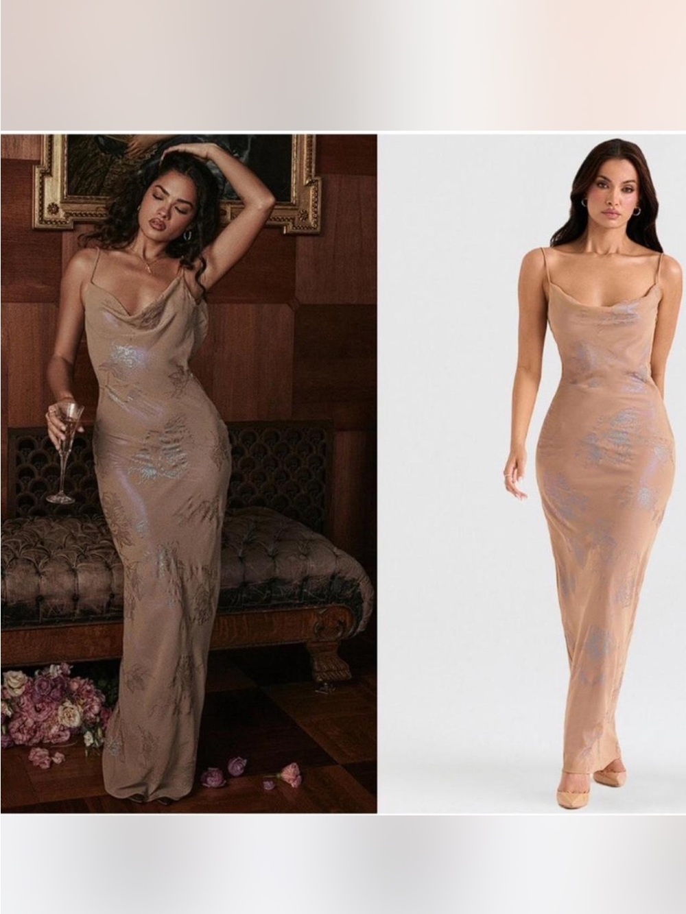 House CB Gabrielle Maxi Dress